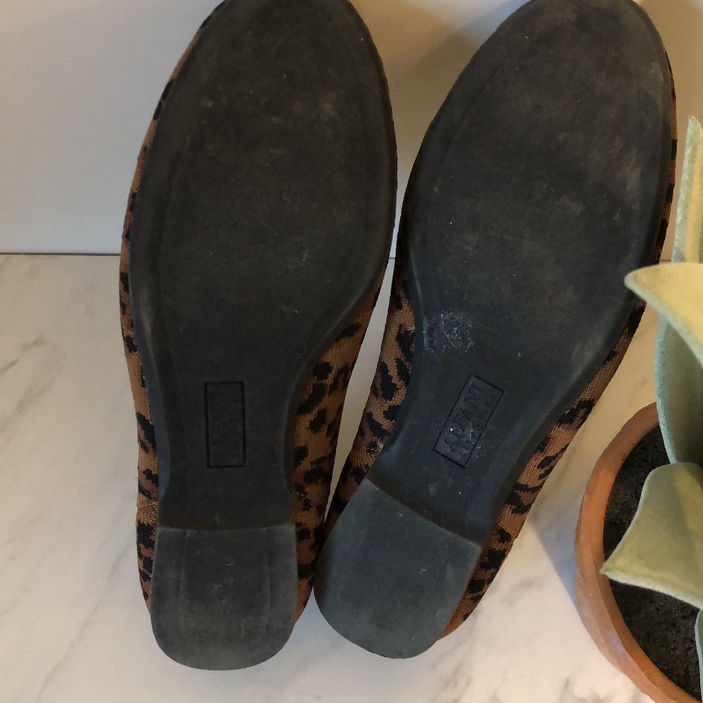 ALFANI-Golden Brown & Black Animal Print Slip On Loafers-Size 7 - Picture 9 of 10